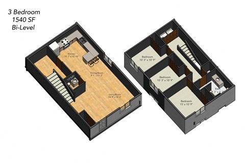 30 Le Ray Avenue 2-3 Beds Townhouse for Rent - Photo Gallery 21